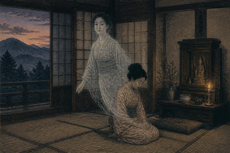 生霊憑きのイメージ挿絵