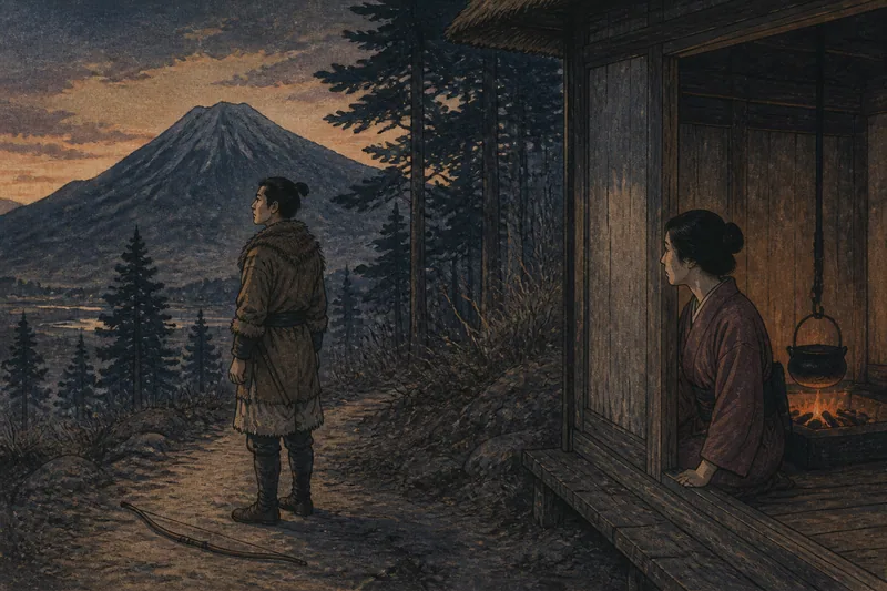 北杜の出産五日の山入り禁忌のイメージ挿絵