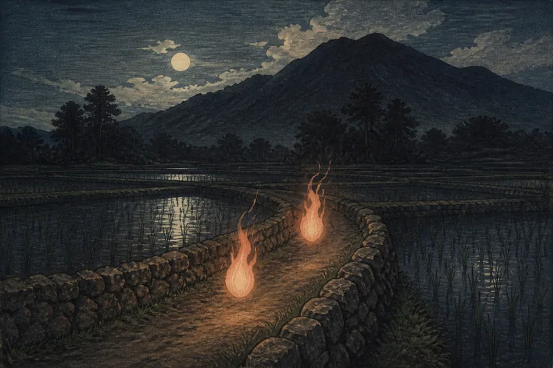 遺念火のイメージ挿絵