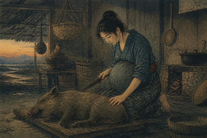 猪のイメージ挿絵