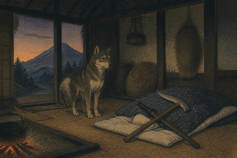 北杜の犬猫による死者の生き返り除けのイメージ挿絵