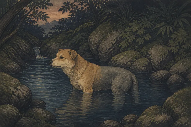 犬のイメージ挿絵