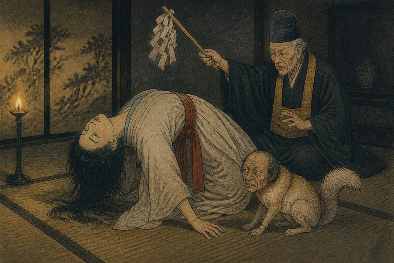 犬神のイメージ挿絵