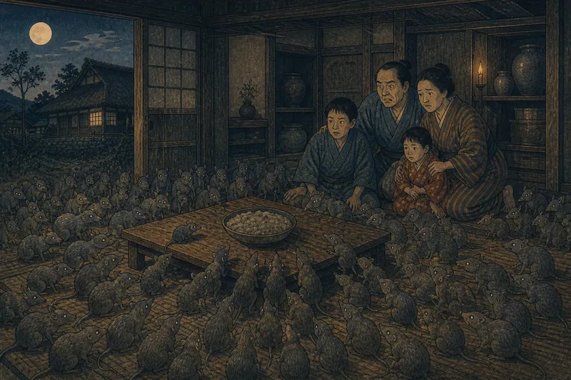 萩の欲しがる物を腐らす犬神のイメージ挿絵