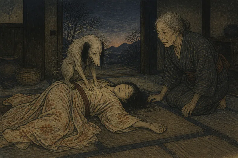 犬神のイメージ挿絵