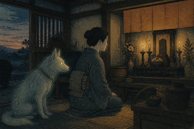 美祢の犬神筋と避けられた縁談のイメージ挿絵