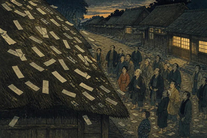 伊勢神宮の神札のイメージ挿絵