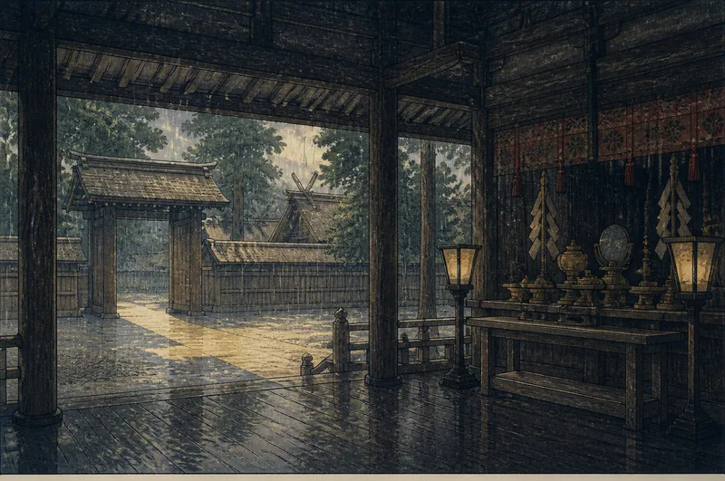 伊勢神明社のイメージ挿絵