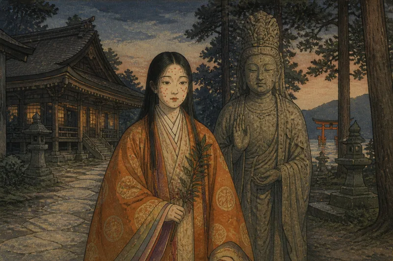 厳島明神のイメージ挿絵