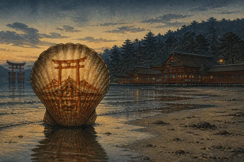厳島の七不思議のイメージ挿絵