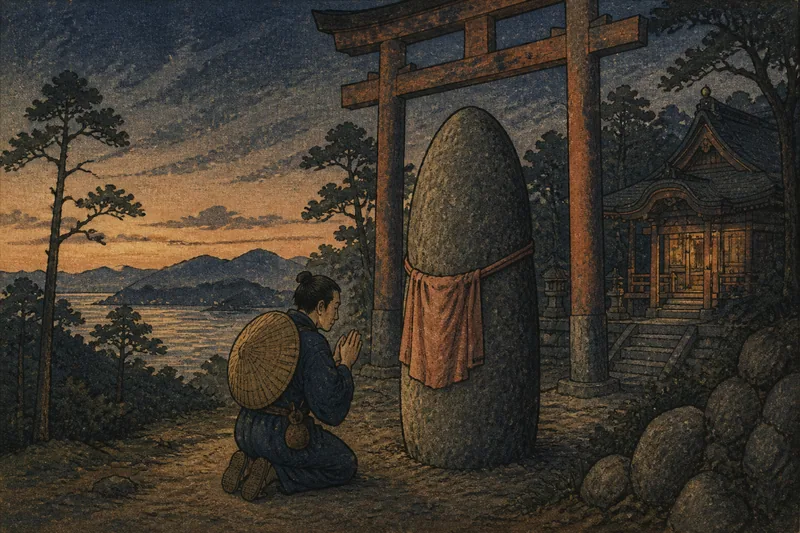 出雲の石のイメージ挿絵