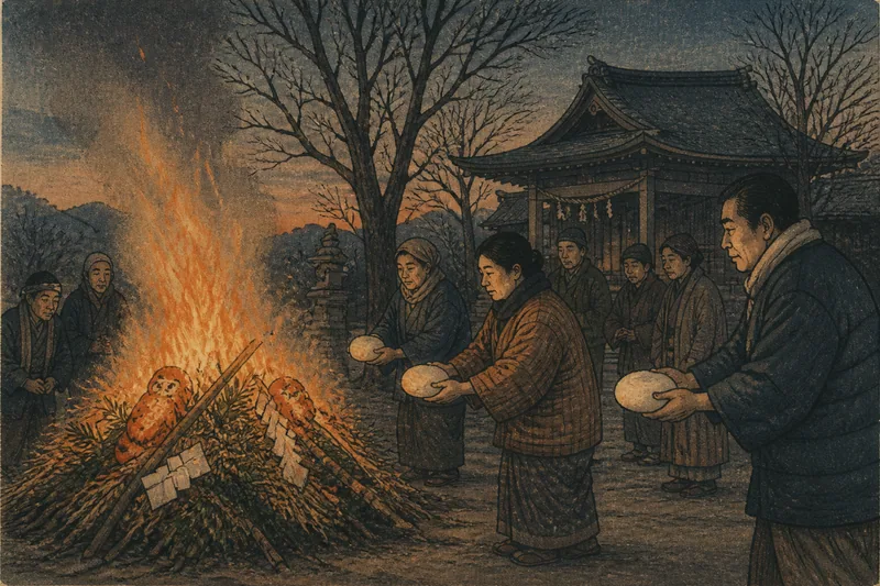 鏡餅のイメージ挿絵