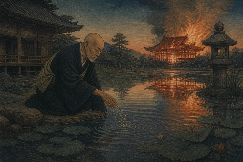 火事のイメージ挿絵