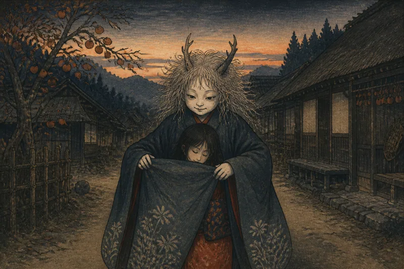 かくれんぼ神様のイメージ挿絵