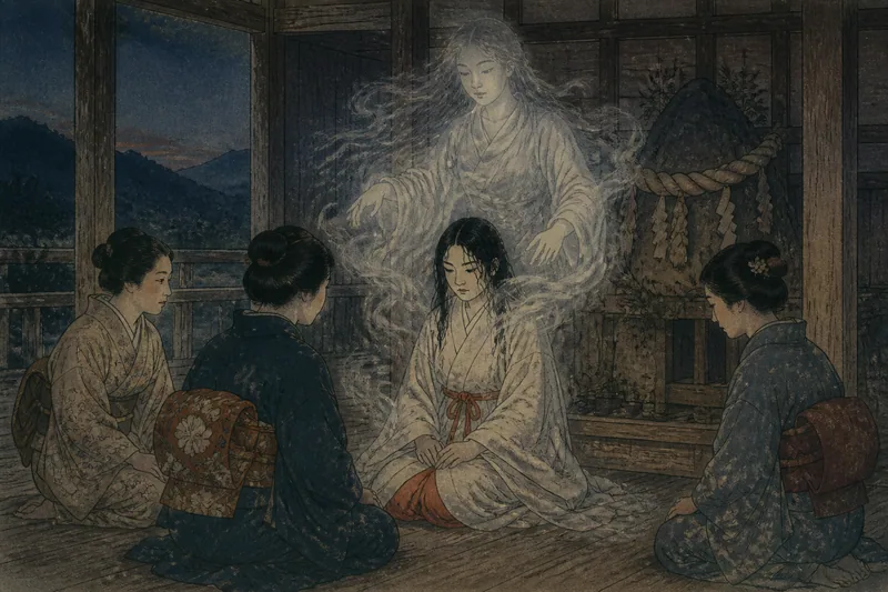 神おろしのイメージ挿絵