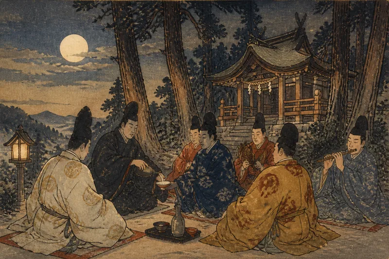 金比羅様の宴のイメージ挿絵