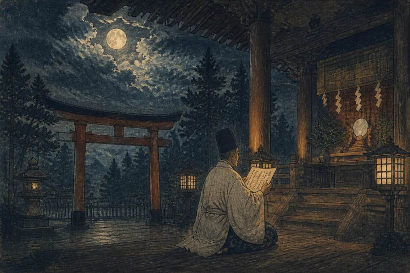 賀茂大明神のイメージ挿絵