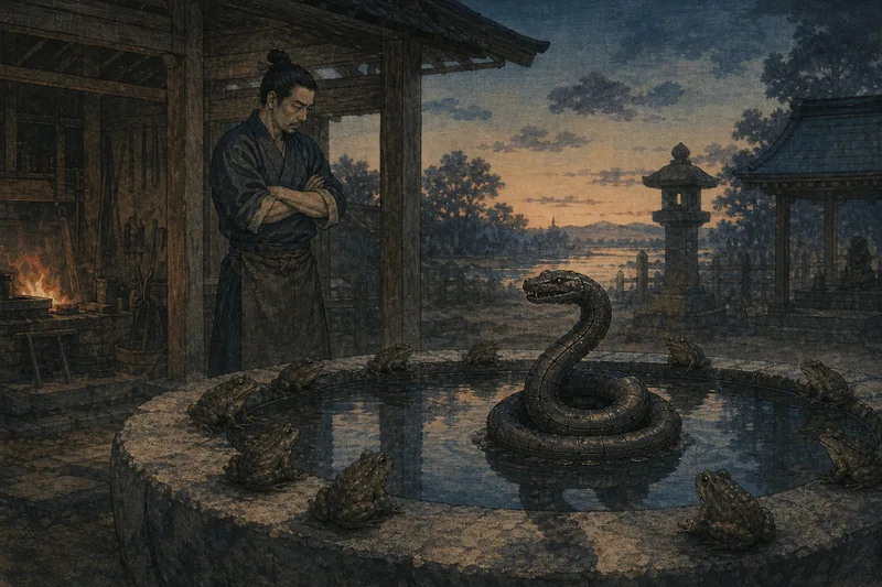金蛇水神社のイメージ挿絵