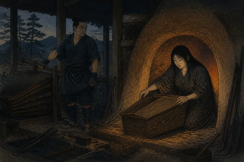 北広島の死を好む金屋子さんのイメージ挿絵