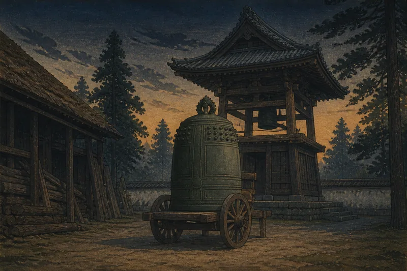 荒沢寺の鐘のイメージ挿絵