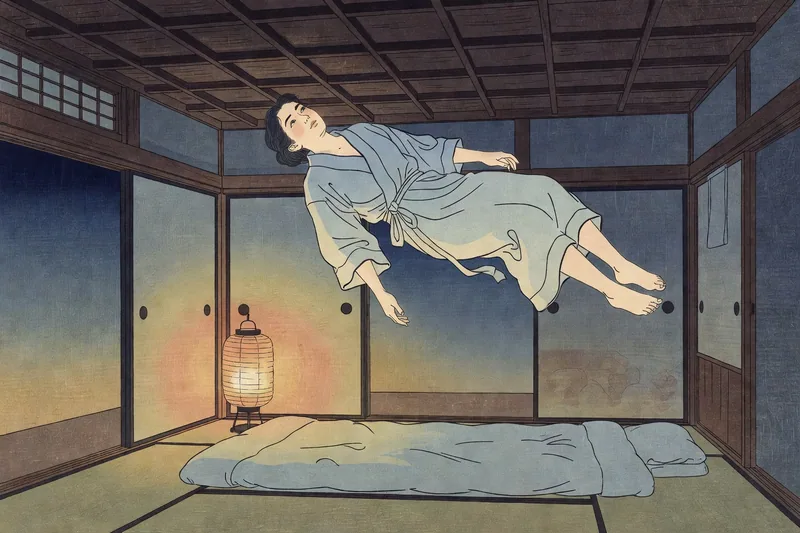 体が浮くのイメージ挿絵