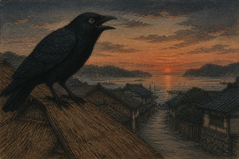 死を告げる鳥の声のイメージ挿絵