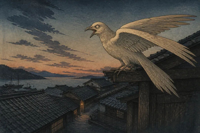 堅子の忌み鳥のイメージ挿絵