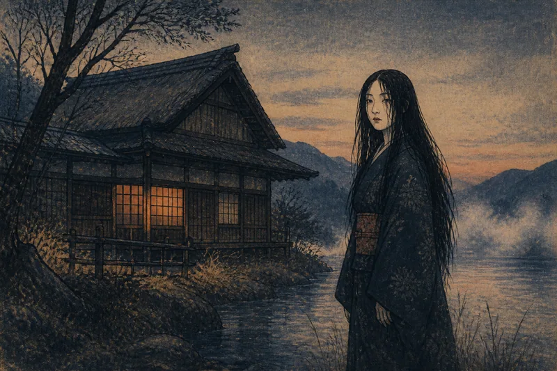 累が祟る菊の物語のイメージ挿絵