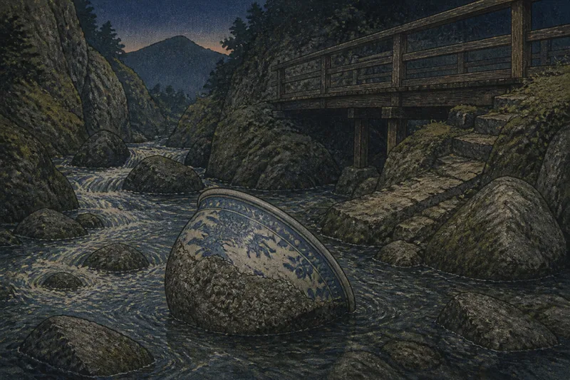 化石渓のイメージ挿絵