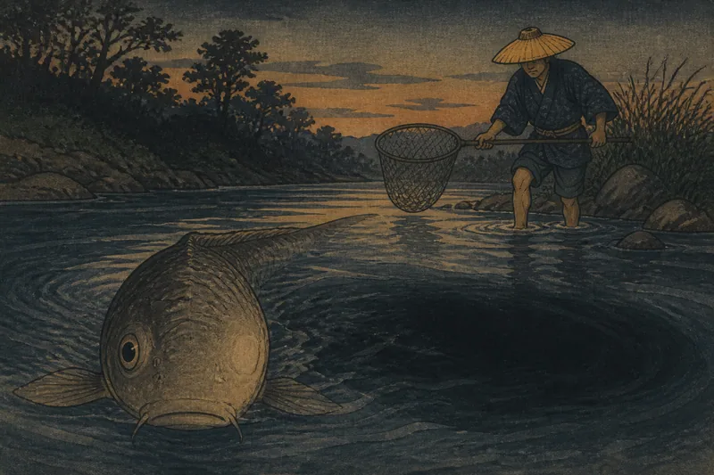片目の魚のイメージ挿絵