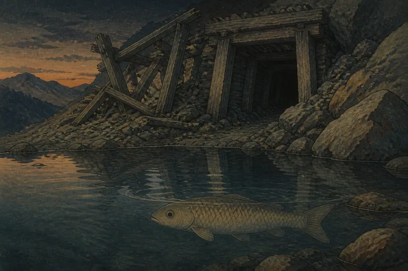 片目の魚のイメージ挿絵