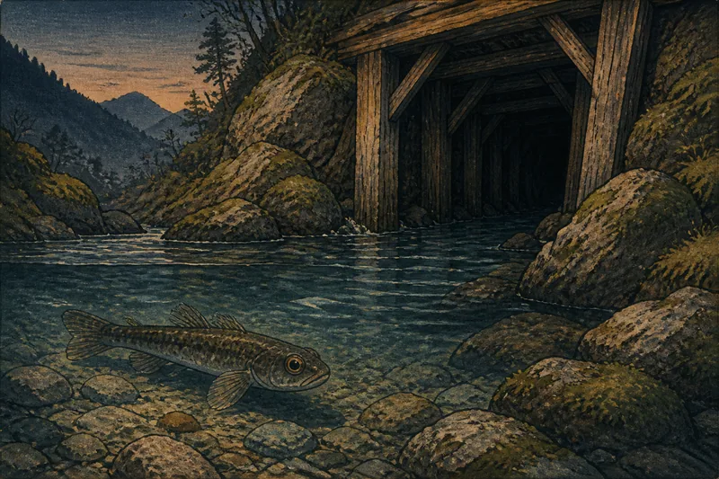 片目の魚のイメージ挿絵