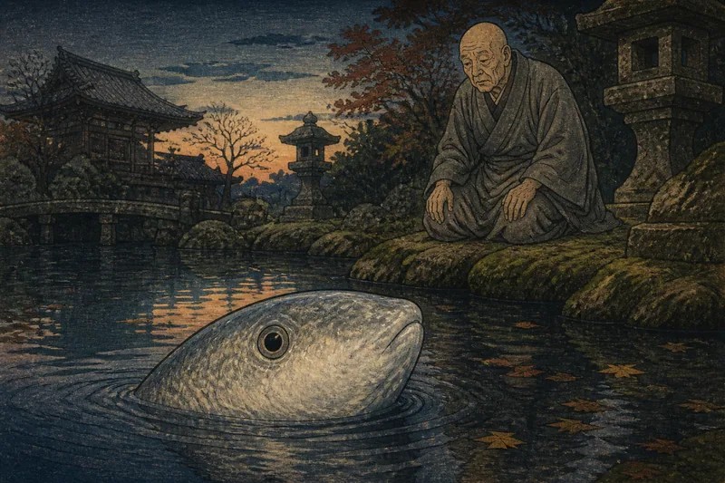 片目魚のイメージ挿絵