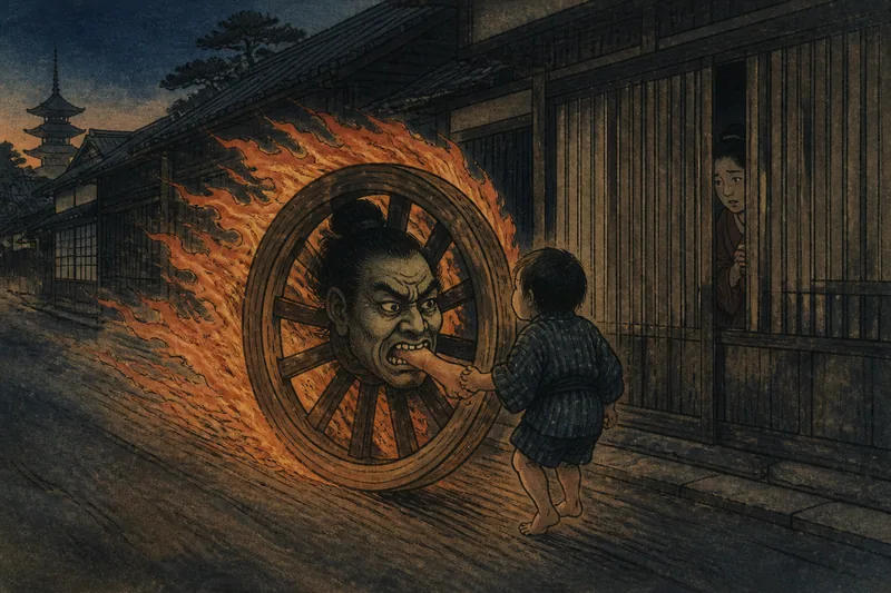 片輪車のイメージ挿絵