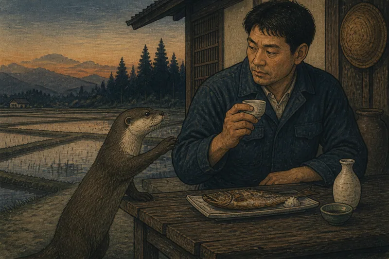 カワウソのイメージ挿絵