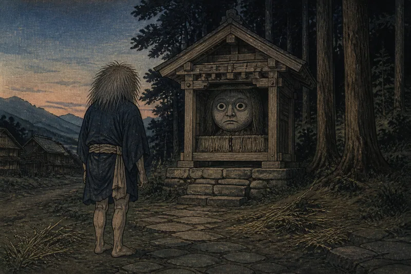 毛ボーズの祠のイメージ挿絵