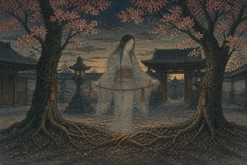 血脈桜のイメージ挿絵