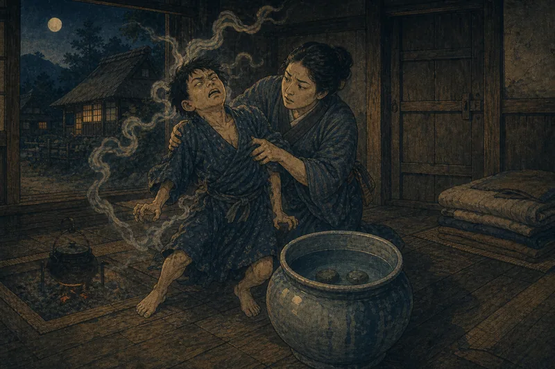 境内の石を借りる呪いのイメージ挿絵