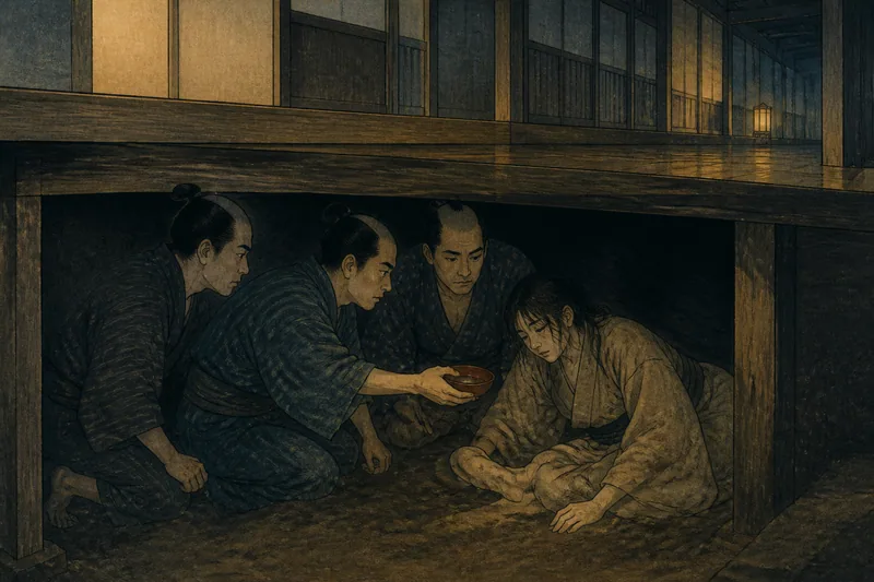 長局の化生のもののイメージ挿絵