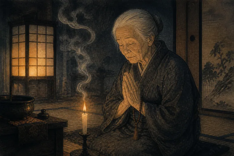 祈祷のイメージ挿絵