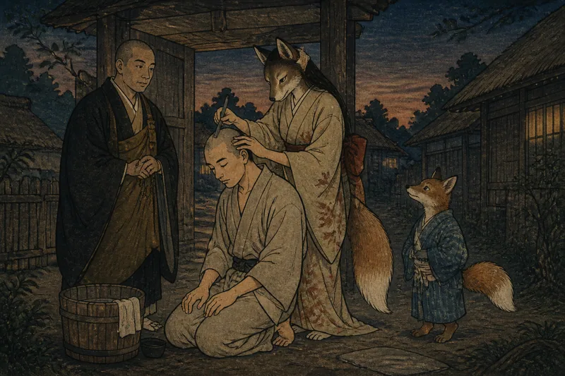 狐のイメージ挿絵