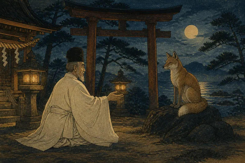 狐のイメージ挿絵