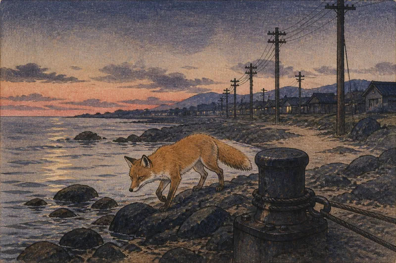 狐のイメージ挿絵