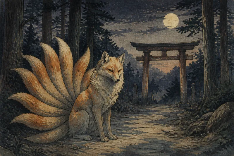 キツネのイメージ挿絵