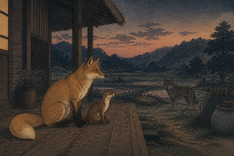 狐のイメージ挿絵