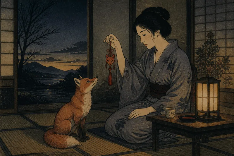 爪入り狐のイメージ挿絵