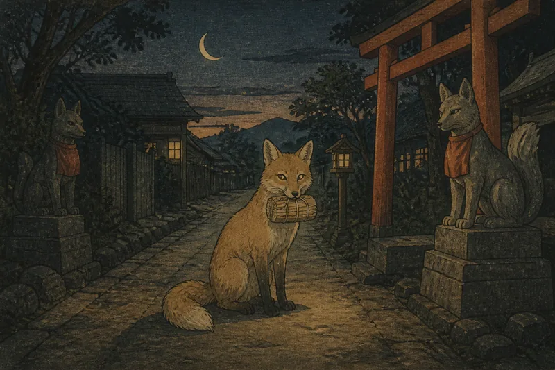 狐のイメージ挿絵