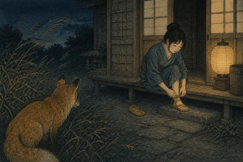 夜狐のイメージ挿絵