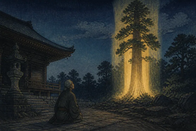 金色の御光のイメージ挿絵