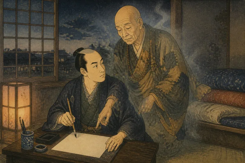 川崎の弘法大師の六字名号のイメージ挿絵